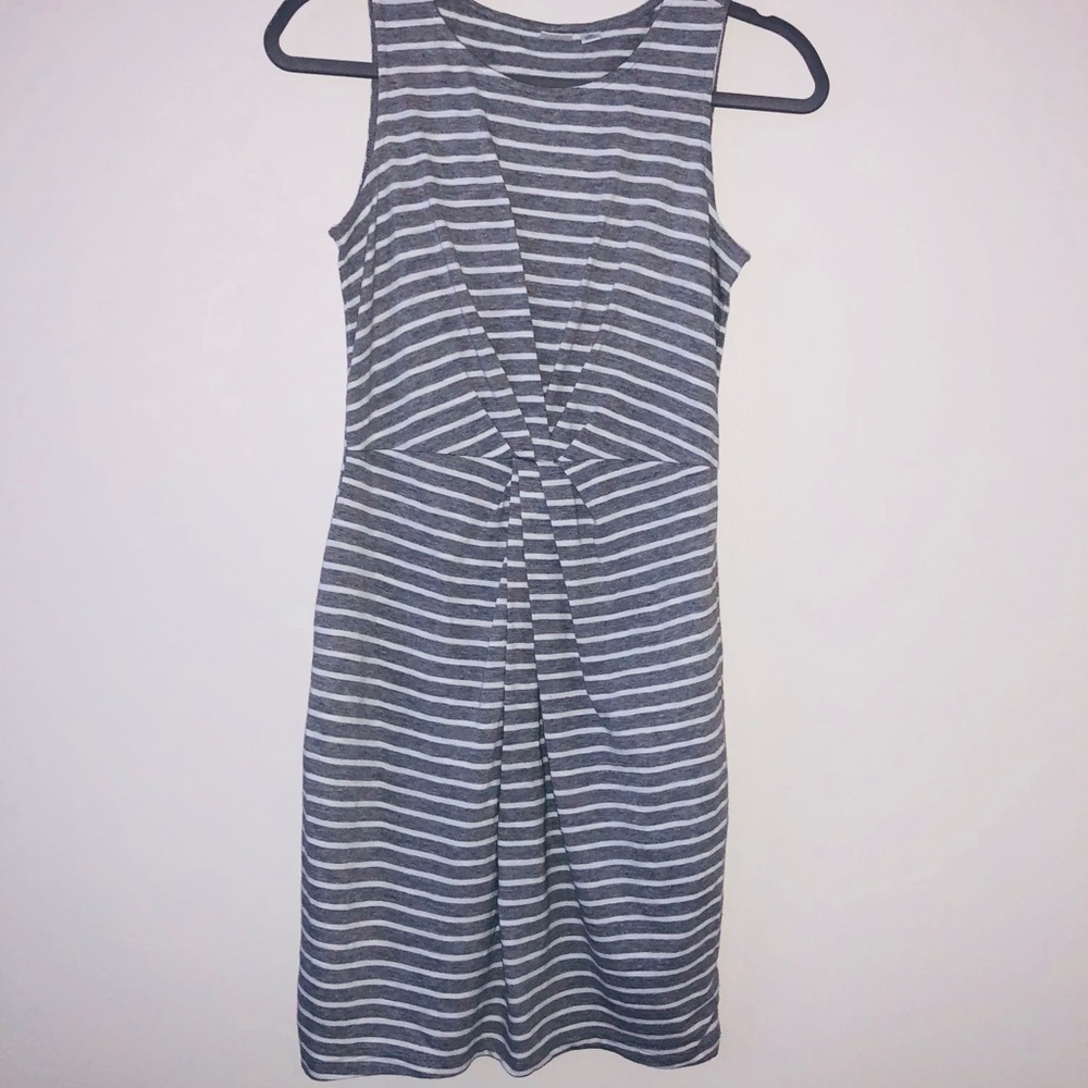 Sleeveless cotton/ span dress